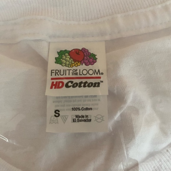 FRUIT of the LOOM FedEx Delivery Truck Graphic Design Unisex Small White Cotton - Picture 5 of 8